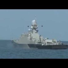Фрегат Черноморского флота «Адмирал Григорович» отработал задачи противовоздушной обороны в море