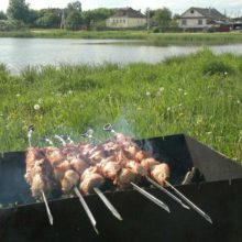 Шашлык на природе