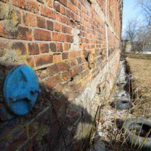 Старая школа №1 в городе Яхрома